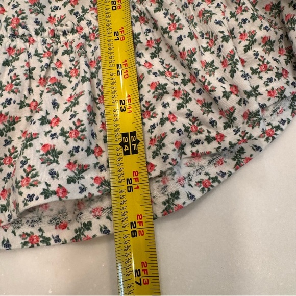 NWT POLO RALPH LAUREN Girls Floral Cotton Ruffle Dress sz 6X Cutout At The Back - Picture 7 of 11